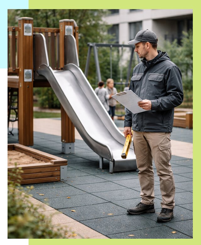 Сертификация детских площадок в Феодосии от 25395 р. | Алешин-Фдс