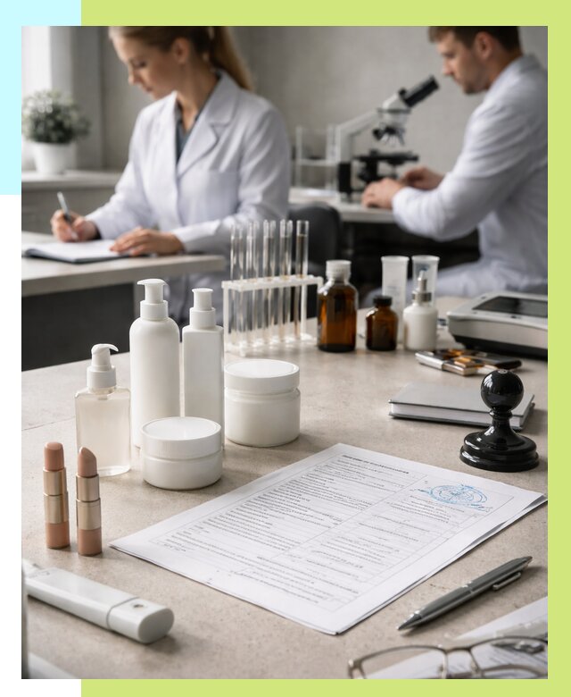 Сертификация косметики в Феодосии от 20316 р. - Алешин-Фдс