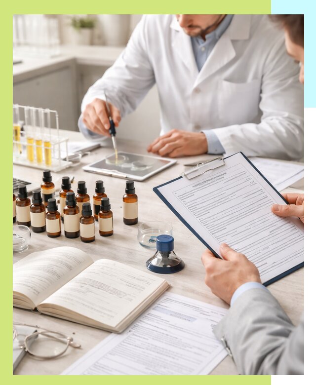Сертификация эфирных масел и документация качества в Феодосии