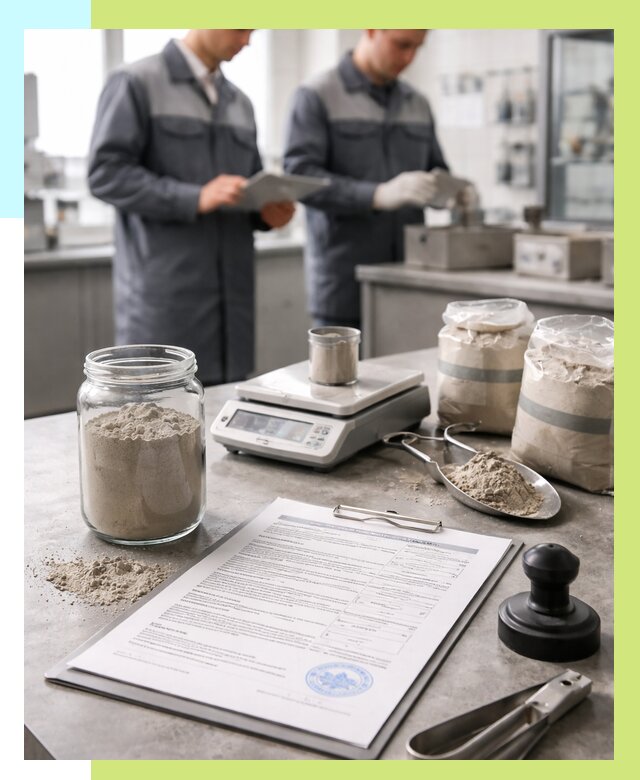 Сертификация цемента в Феодосии от 20316 р. | Алешин-Фдс