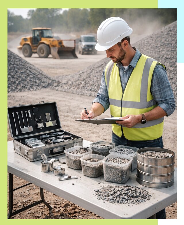 Сертификация щебня в Феодосии по ГОСТу и техническим требованиям