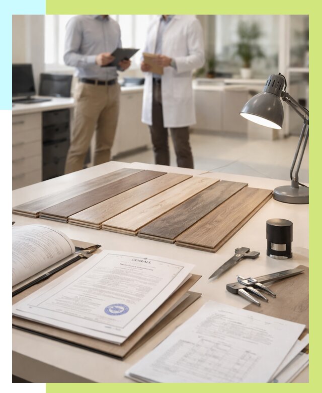 Сертификация ламината в Феодосии от 18284 р. под ключ | Алешин-Фдс