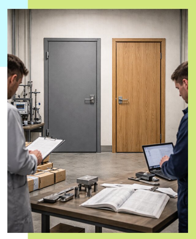 Сертификация дверей в Феодосии от 8126 р. под ключ | Алешин-Фдс