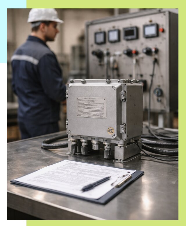 Сертификация взрывозащищенного оборудования в Феодосии от 35553 р. | Алешин-Фдс