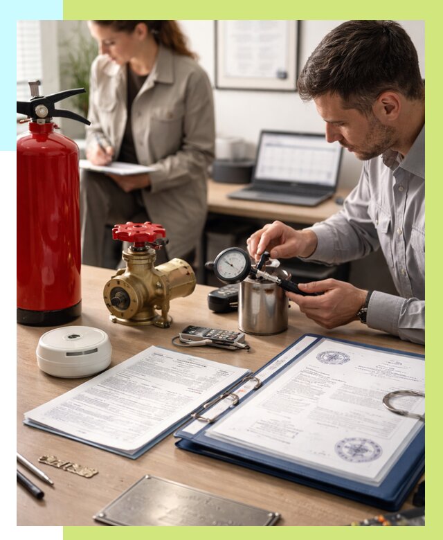 Сертификация пожарного оборудования в Феодосии от 15237 р.|Алешин-Фдс