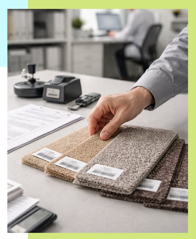 Сертификация ковролина в Феодосии от 15237 р., Алешин-Фдс