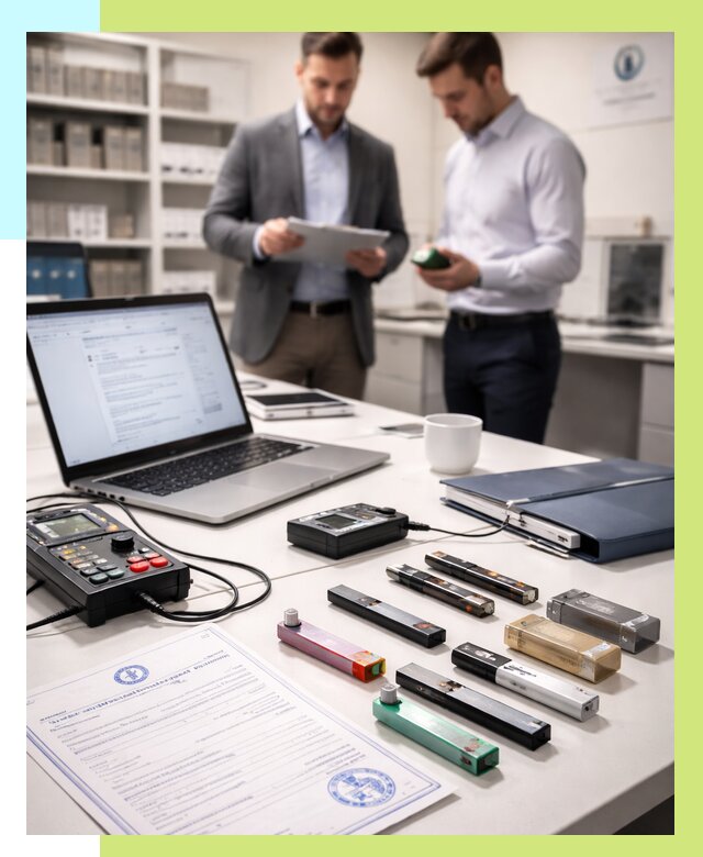 Сертификация электронных сигарет в Феодосии от 20316 р. | Алешин-Фдс