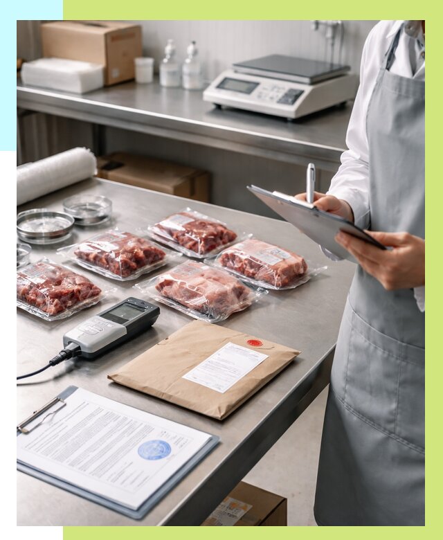 Сертификат на мясо и декларация в Феодосии от 8634 р. | Алешин-Фдс