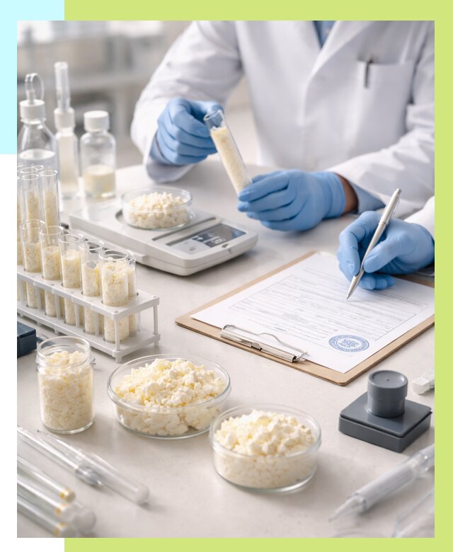 Сертификация творога в Феодосии от 12190 р. под ключ | Алешин-Фдс
