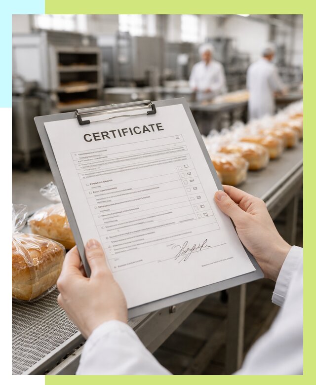 Сертификация хлеба, ТУ и декларация в Феодосии от 12190 р. | Алешин-Фдс