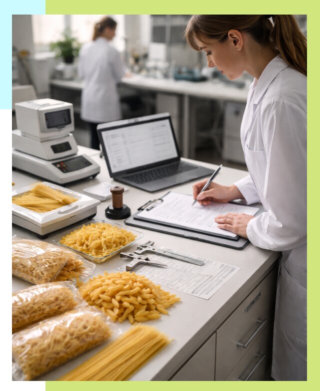 Сертификация макаронных изделий в Феодосии от 15237 р. | Алешин-Фдс