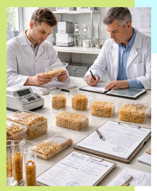 Сертификация макаронных изделий и технологической документации в Феодосии
