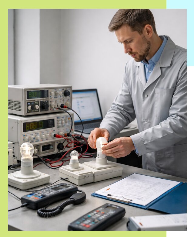 Сертификация ламп и светильников в Феодосии по нормативам