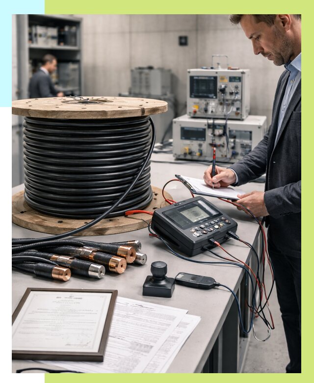 Сертификация кабеля в Феодосии от 8126 р. срочно | Алешин-Фдс