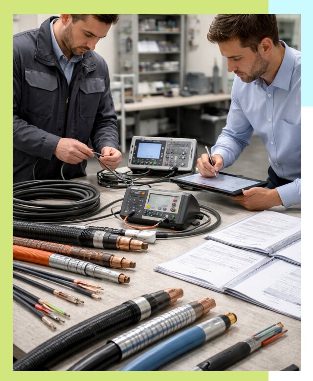 Сертификация кабеля и электропроводки в Феодосии под ключ