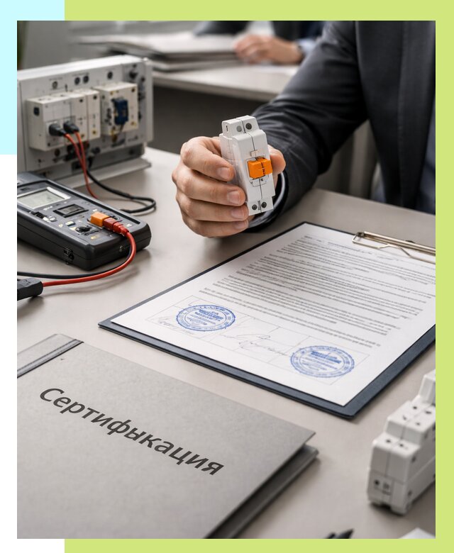 Сертификация выключателей под ключ в Феодосии от 15237 р. | Алешин-Фдс