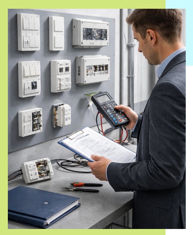 Сертификация электрических и автоматических выключателей в Феодосии