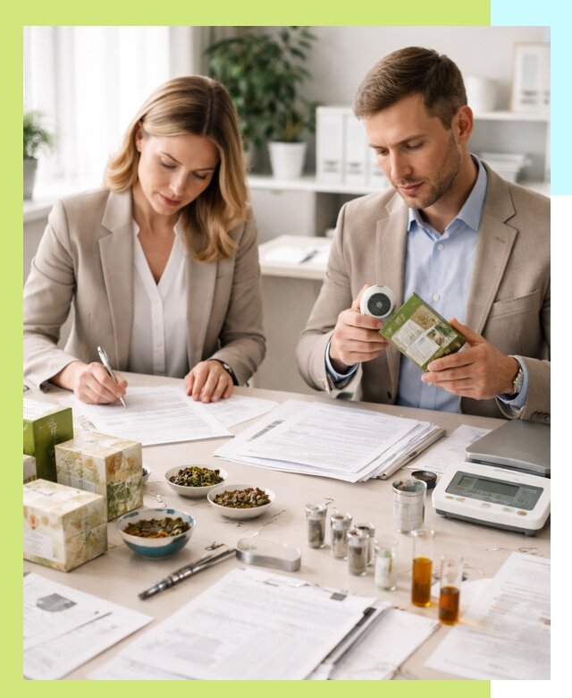 Разработка ТУ на чай и маркировку продукции в Феодосии