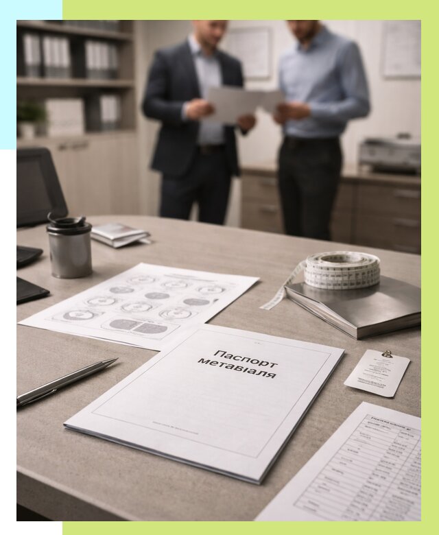 Паспорт материала и качества в Феодосии от 4571 р. | Алешин-Фдс