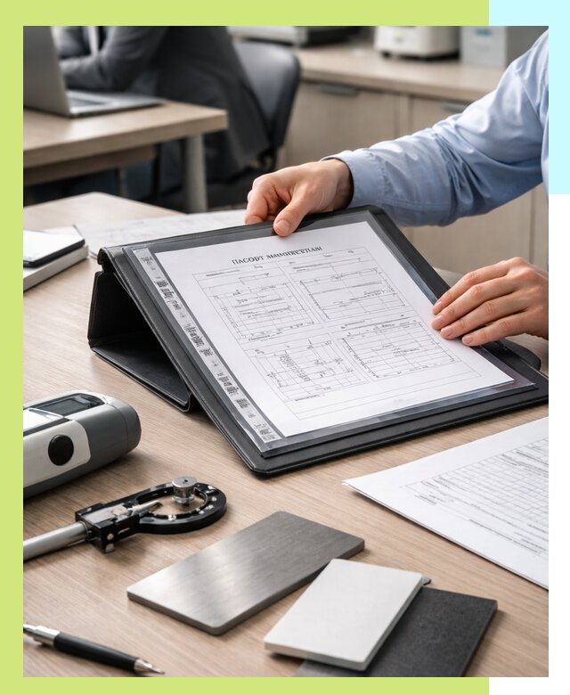 Оформление паспорта материала для продукции в Феодосии