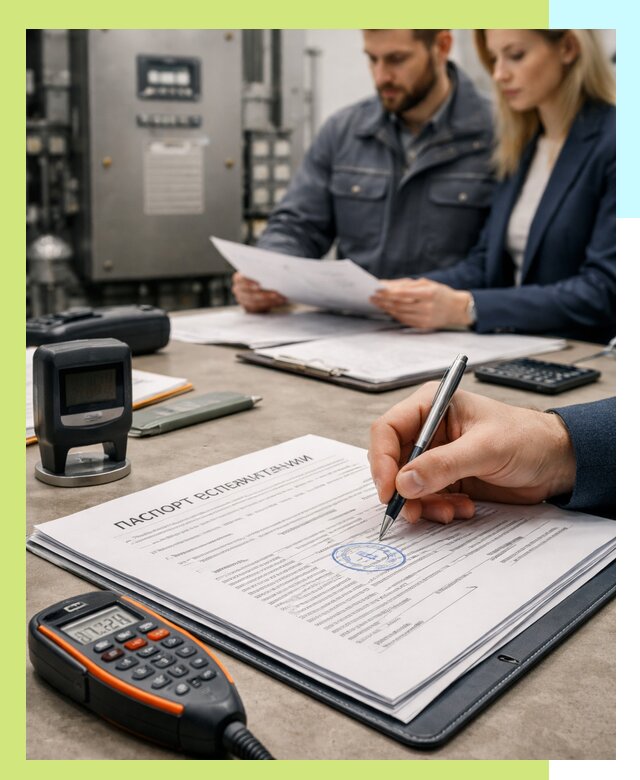 Оформление паспорта эксплуатации оборудования в Феодосии