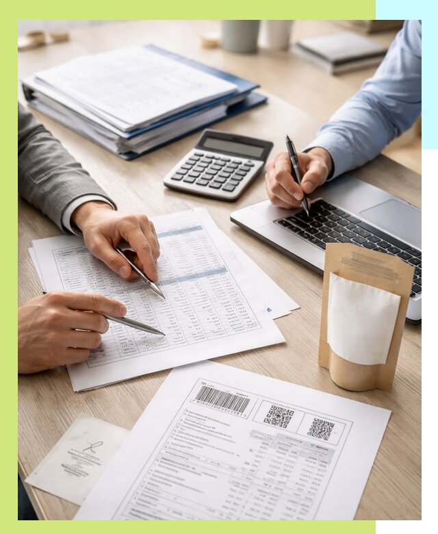 Просчет БЖУ для маркировки продукции и упаковки в Феодосии