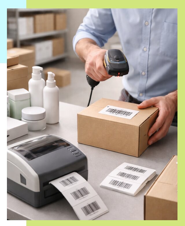 Штрихкодирование продукции в Феодосии от 4571 р. | Алешин-Фдс