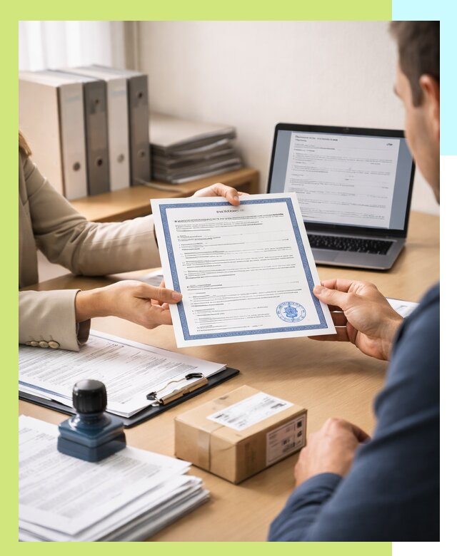 Оформление сертификата соответствия на продукцию в Феодосии