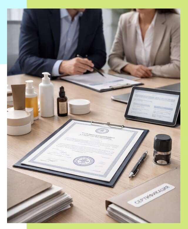 Сертификат на товар в Феодосии от 7619 р. быстро | Алешин-Фдс