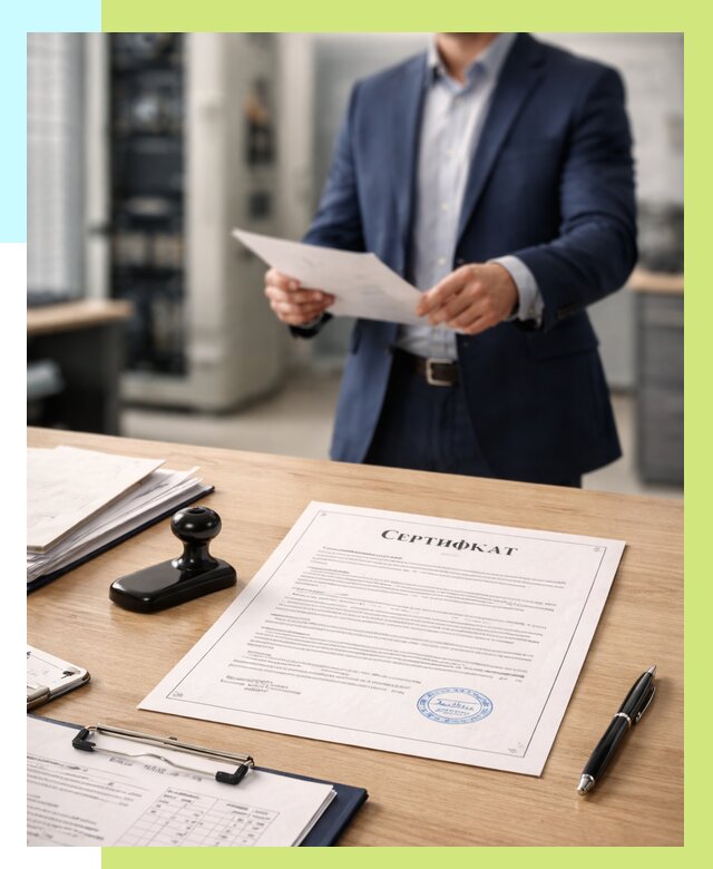 Сертификат на оборудование в Феодосии от 15237 р. | Алешин-Фдс