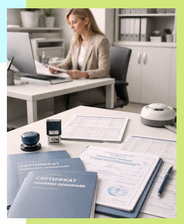 Сертификаты пожарной безопасности в Феодосии от 15237 р. | Алешин-Фдс