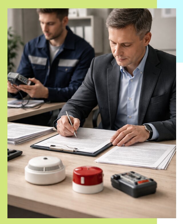 Получение добровольного пожарного сертификата в Феодосии