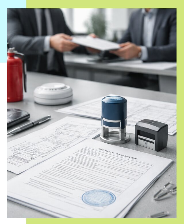 Декларация пожарной безопасности в Феодосии от 8126 р. | Алешин-Фдс