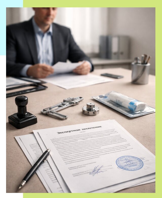 Экспертное заключение на продукцию в Феодосии от 8634 р. | Алешин-Фдс