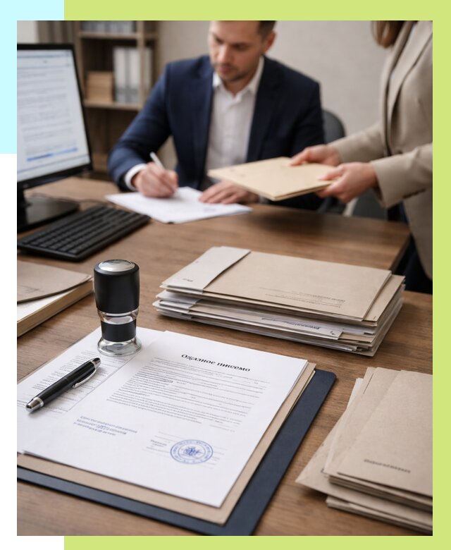 Отказное письмо для таможни в Феодосии от 3047 р, Алешин-Фдс