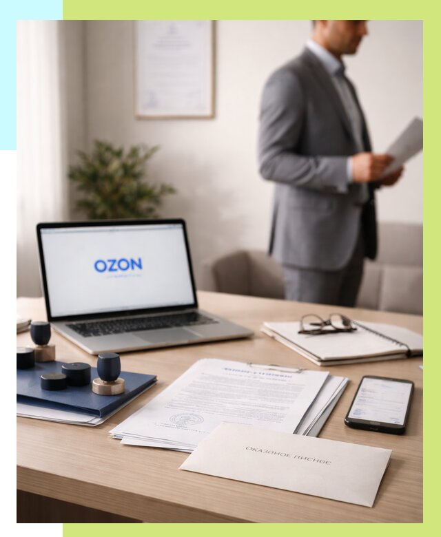 Отказное письмо для Ozon в Феодосии от 3555 р. | Алешин-Фдс