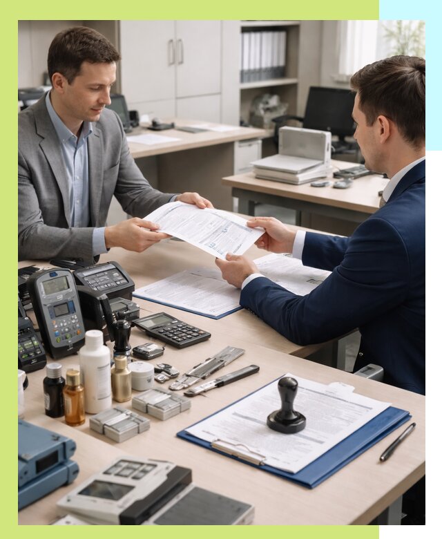 Оформление и получение заключения РЧЦ для оборудования в Феодосии