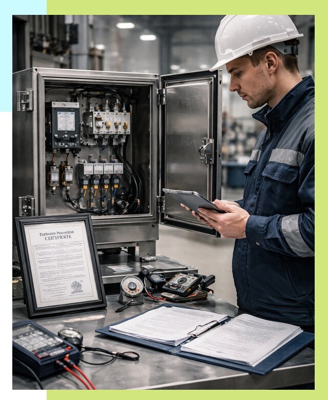 Сертификат взрывозащиты в Феодосии от 45711 р. | Алешин-Фдс