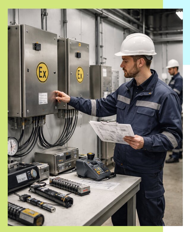 Сертификат взрывозащиты промышленного оборудования в Феодосии