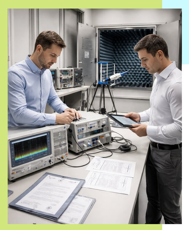 Оформление и выдача сертификата ЭМС для продукции в Феодосии