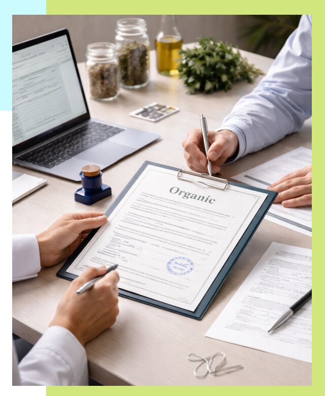 Оформление сертификат органик в Феодосии от 30474 р. | Алешин-Фдс