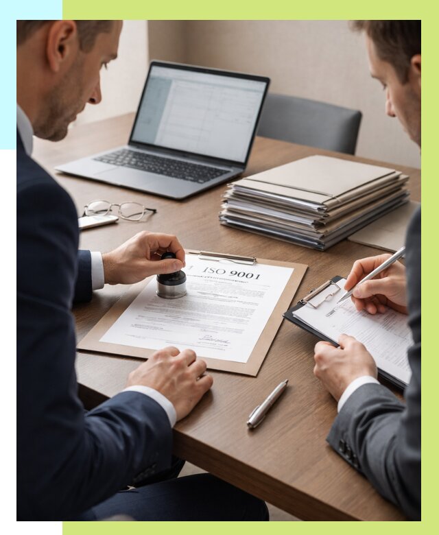 Сертификат ISO 9001 в Феодосии купить от 81264 р. | Алешин-Фдс