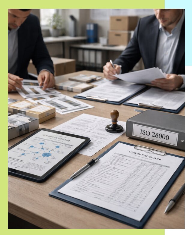 Получение сертификата ISO 28000 по безопасности цепи поставок в Феодосии