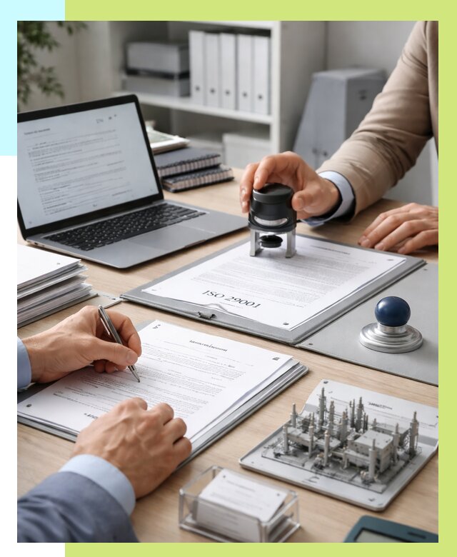 Сертификат ISO 29001 в Феодосии под ключ от 76185 р. | Алешин-Фдс