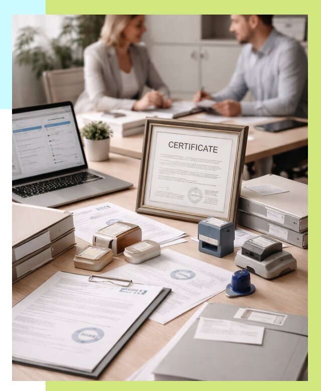 Сертификация компании в Феодосии от 45711 р. | Алешин-Фдс — заказ